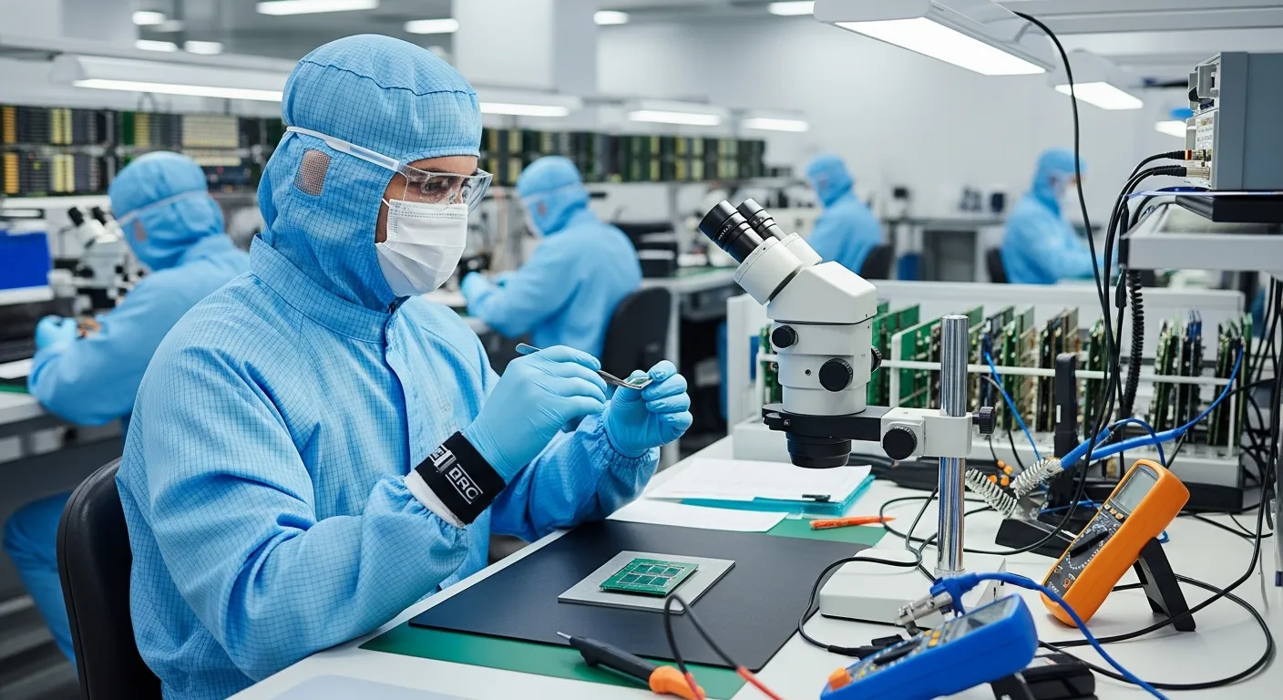 Warum ESD-Kleidung in Elektronik- und Technologiebranchen unerlässlich ist